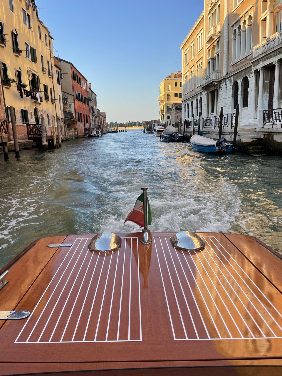 Commuting in Venice